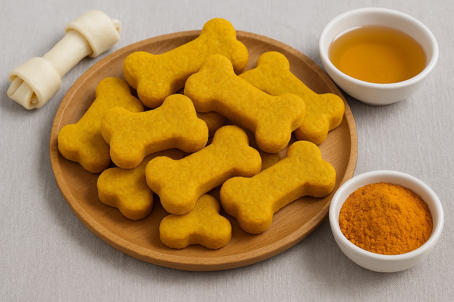 Homemade Golden Turmeric Dog Treats for Arthritis Relief & Joint Support