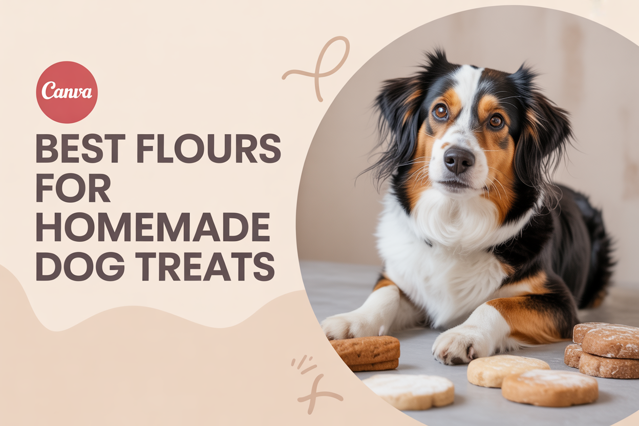 Best Flours for Homemade Dog Treats (Healthy & Vet-Safe Options)